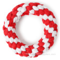 Handmade Cotton Rope Donuts Molar Dog Toy